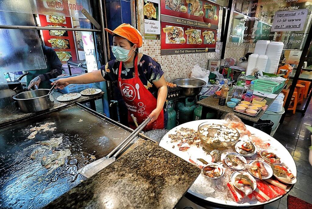 Bangkok local food 