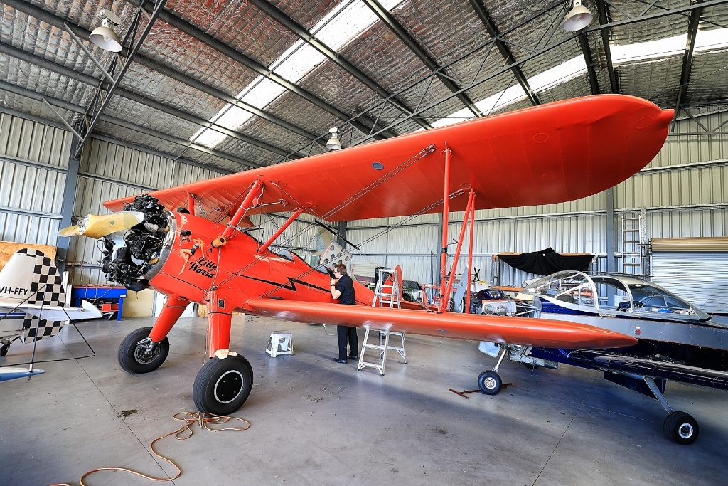 Vintage Biplane Aerial Adventure in New South Wales, Australia