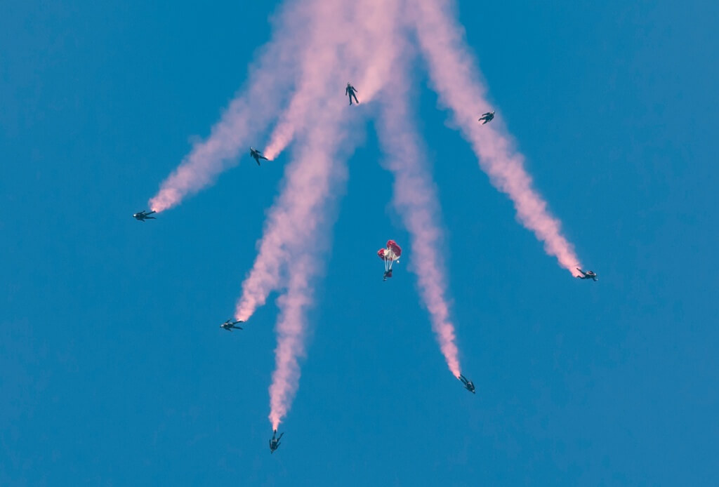 Singapore Red Lions Parachute Team